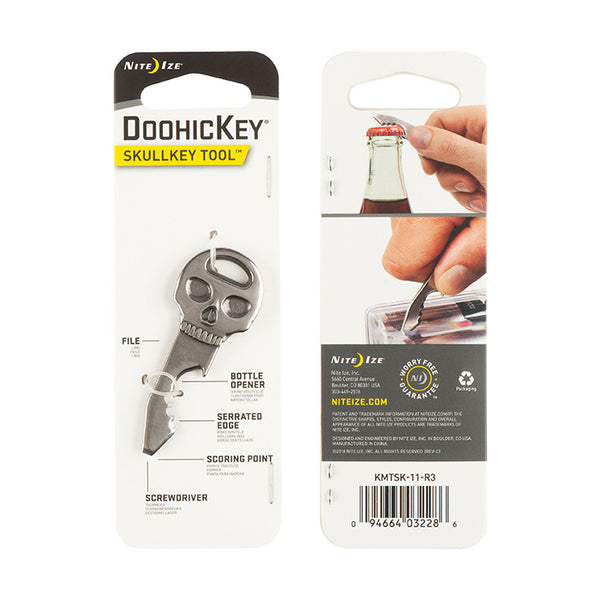 Packing image for DoohicKey® SkullKey™ Key Tool