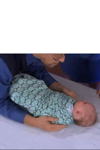 Dr Karp with Marquisette Swaddle