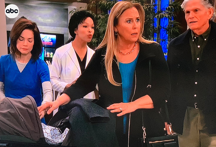 SwaddleDesigns Blanket as seen on General Hospital