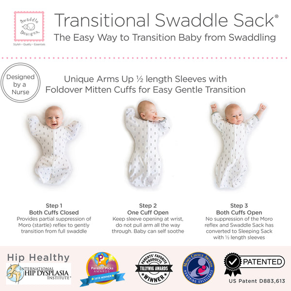 3 Steps to Transition Baby from Swaddling