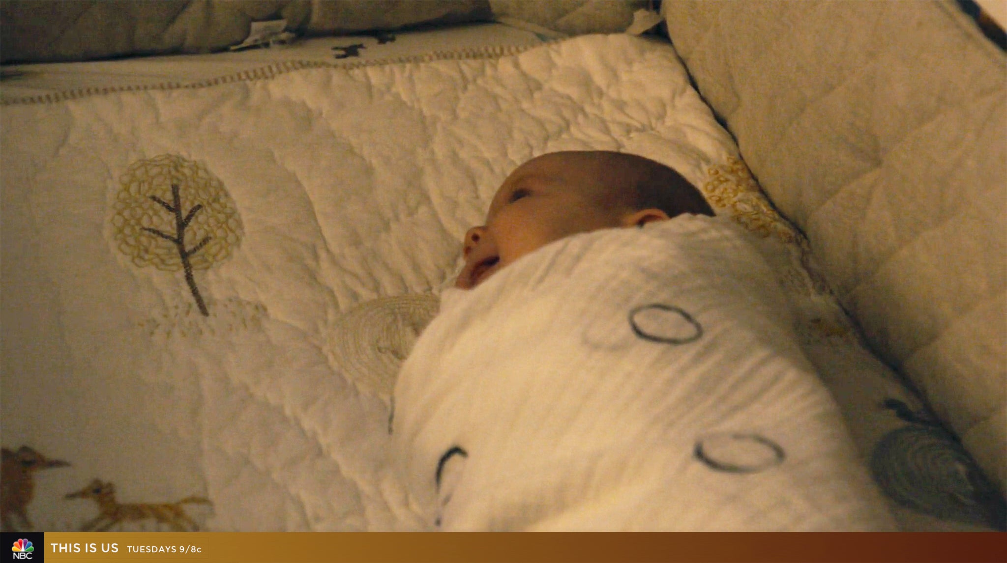 SwaddleDesigns Ring Muslin Swaddle on NBC This is Us