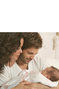 David Charvet and Brooke Burke with Ultimate Swaddle Blanket