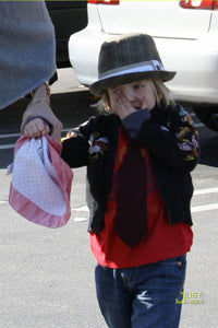 Shiloh Jolie Pitt with Baby Lovie-Flannel