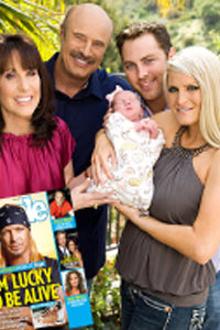 Dr. Phil and Robyn McGraw with Ultimate Swaddle Blanket
