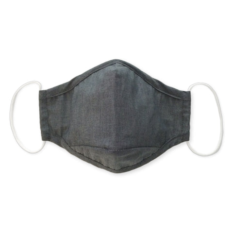 Reusable Black Printed Cotton Face Mask, Number of Layers: 3