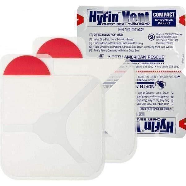 HyFin Vent Compact Chest Seal - Twin Pack - Vendor