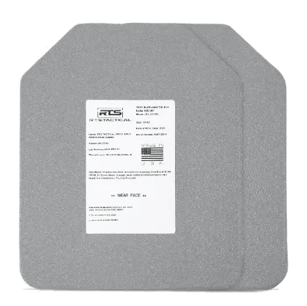 RTS Tactical NIJ 0101.06 AR500 Level III Inserts - 10X12 - Vendor