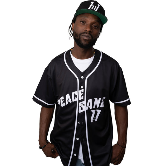 Button Up Jersey BE CHANGE  PeaceGang Streetwear – PeaceGang Urban  Streetwear