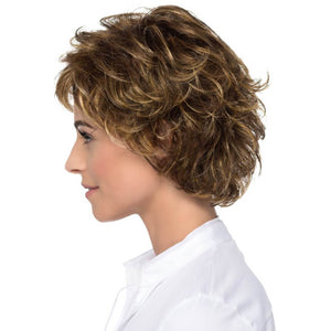 Very Short Wavy Hairstyle With Light Curls Princess Diana Hairstyle