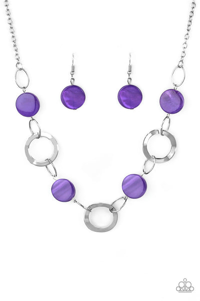 Paparazzi Accessories - Bermuda Bliss - Purple Necklace