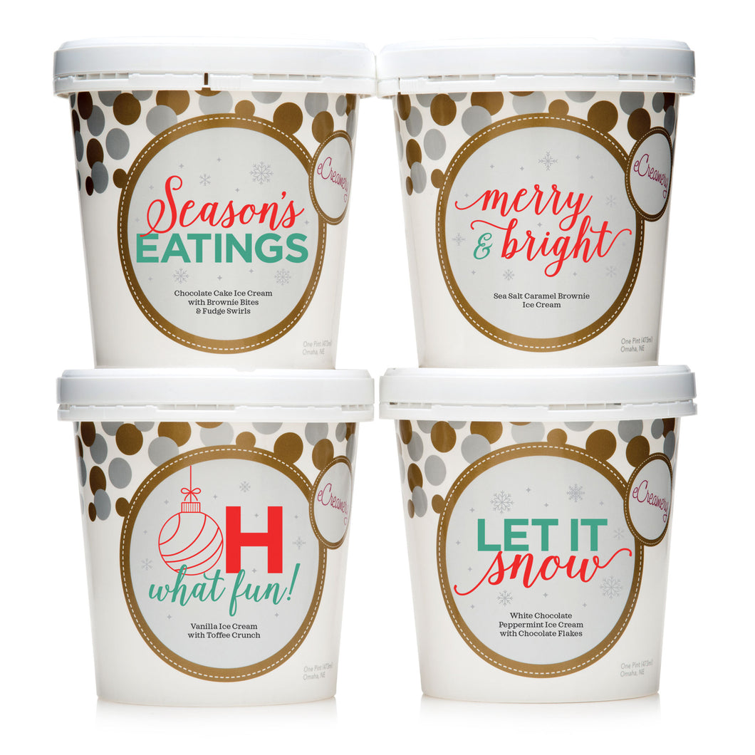 Holiday Premium Ice Cream Collection by eCreamery