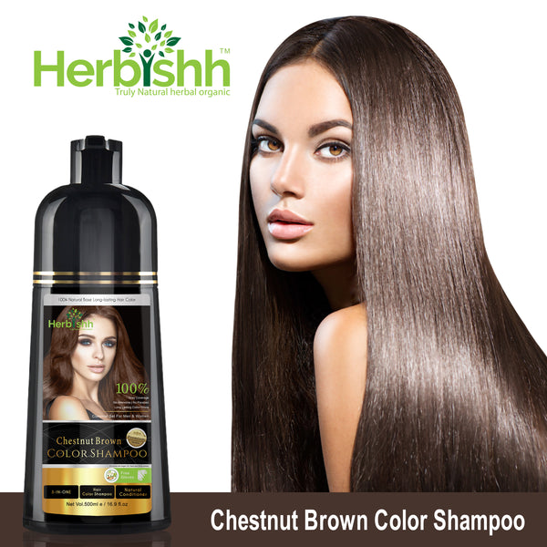 Chestnut Brown Herbishh Color Shampoo – CbayExpress.com