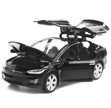 tesla model x diecast model