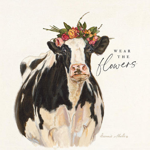 Fancy Cow Canvas Print