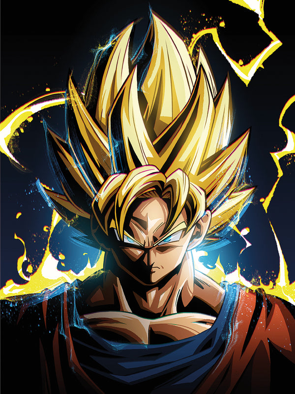 Wall Art Print Goku, Gifts & Merchandise, foto do goku 