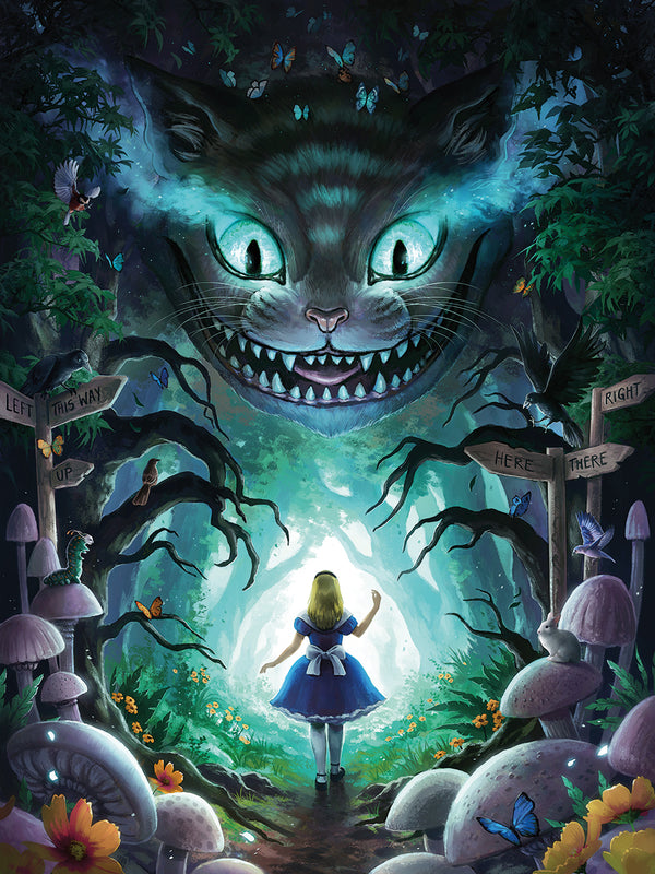 Alice Entering Wonderland - JoJoesArt - Paint by Numbers