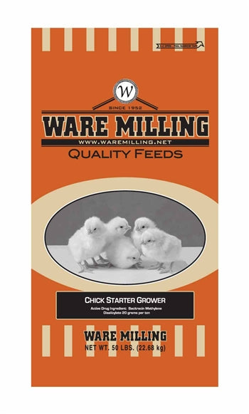 Chick Starter/Grower, Medicated 23%