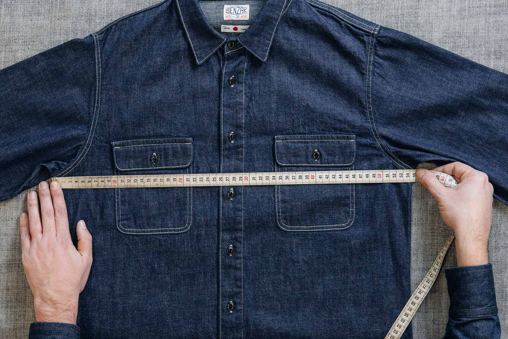 HOW TO MEASURE - SHIRTS/JACKETS – Benzak Denim Developers