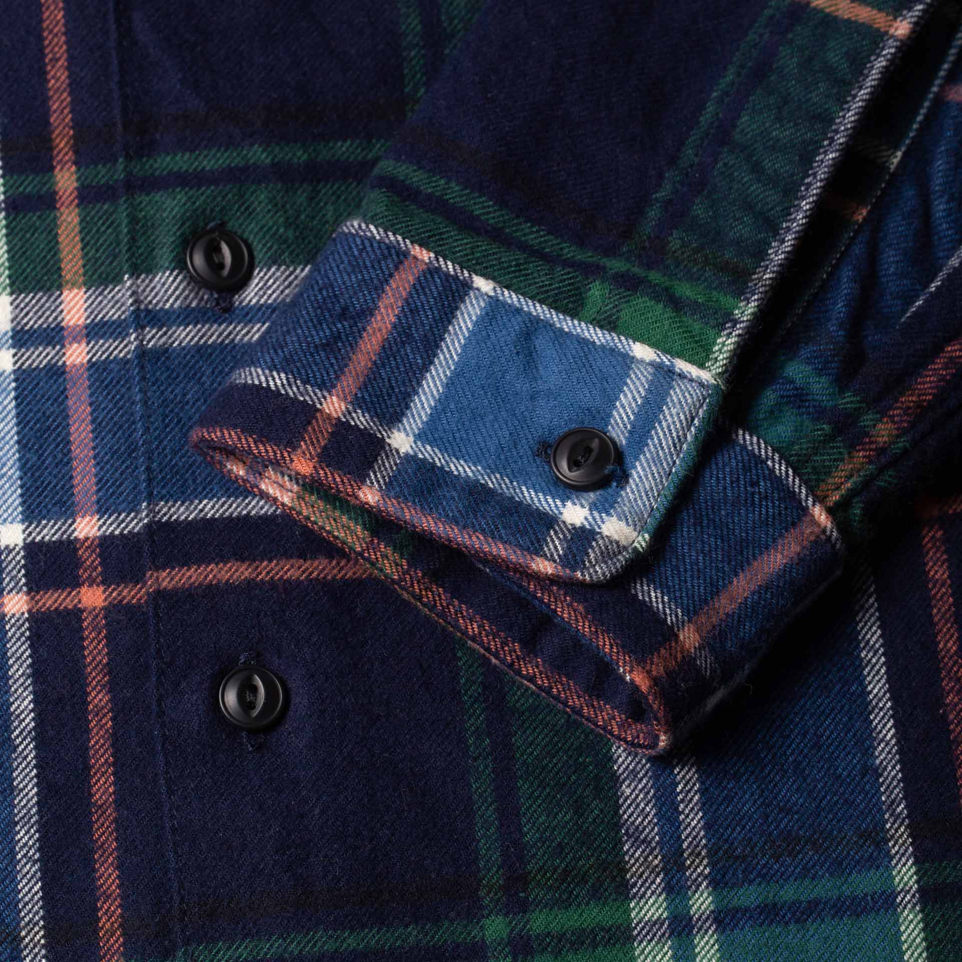 割引購入 hyakki Flannel Checkshirts Green ecousarecycling.com