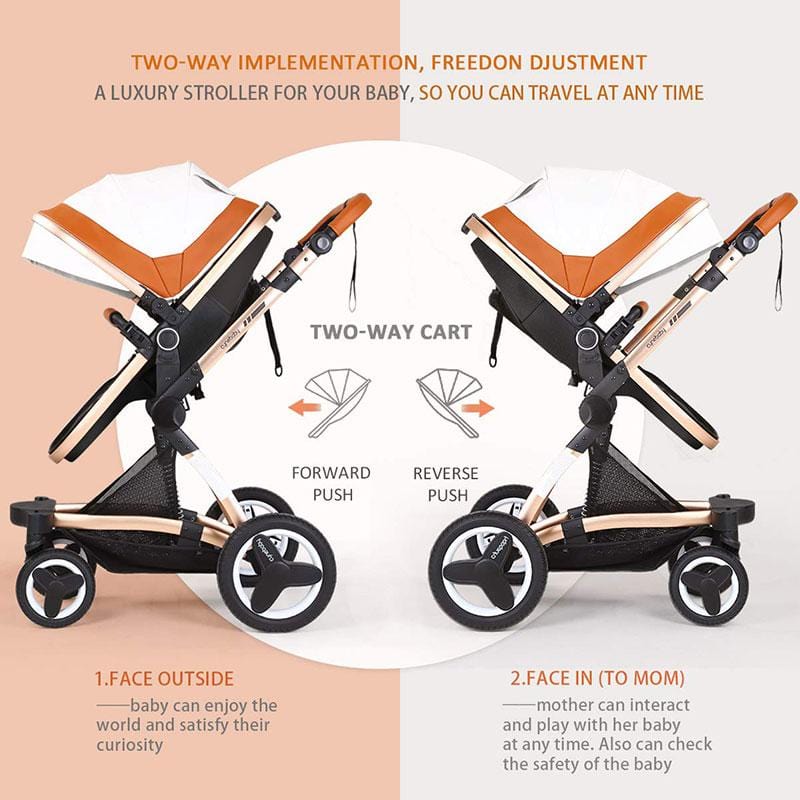 2 way baby stroller