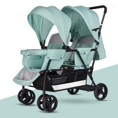 dual jogging stroller for infant and toddler