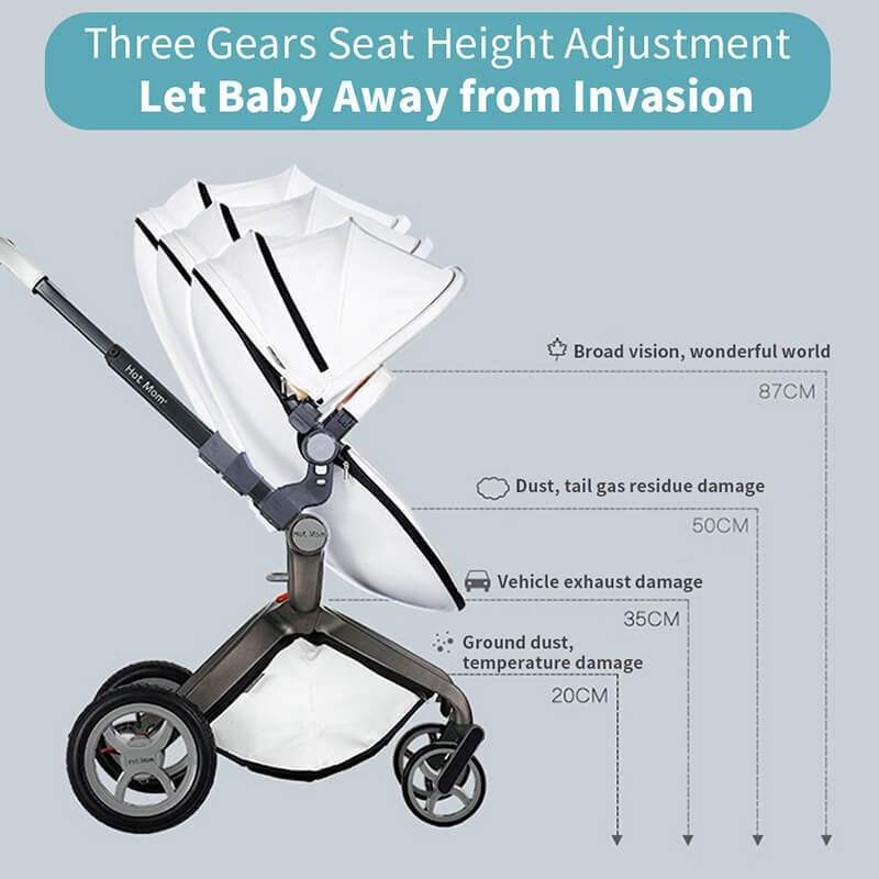 hot mom 2 in 1 stroller