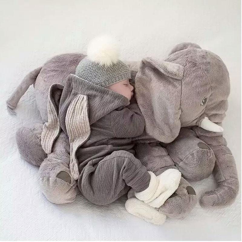 elephant baby pillow