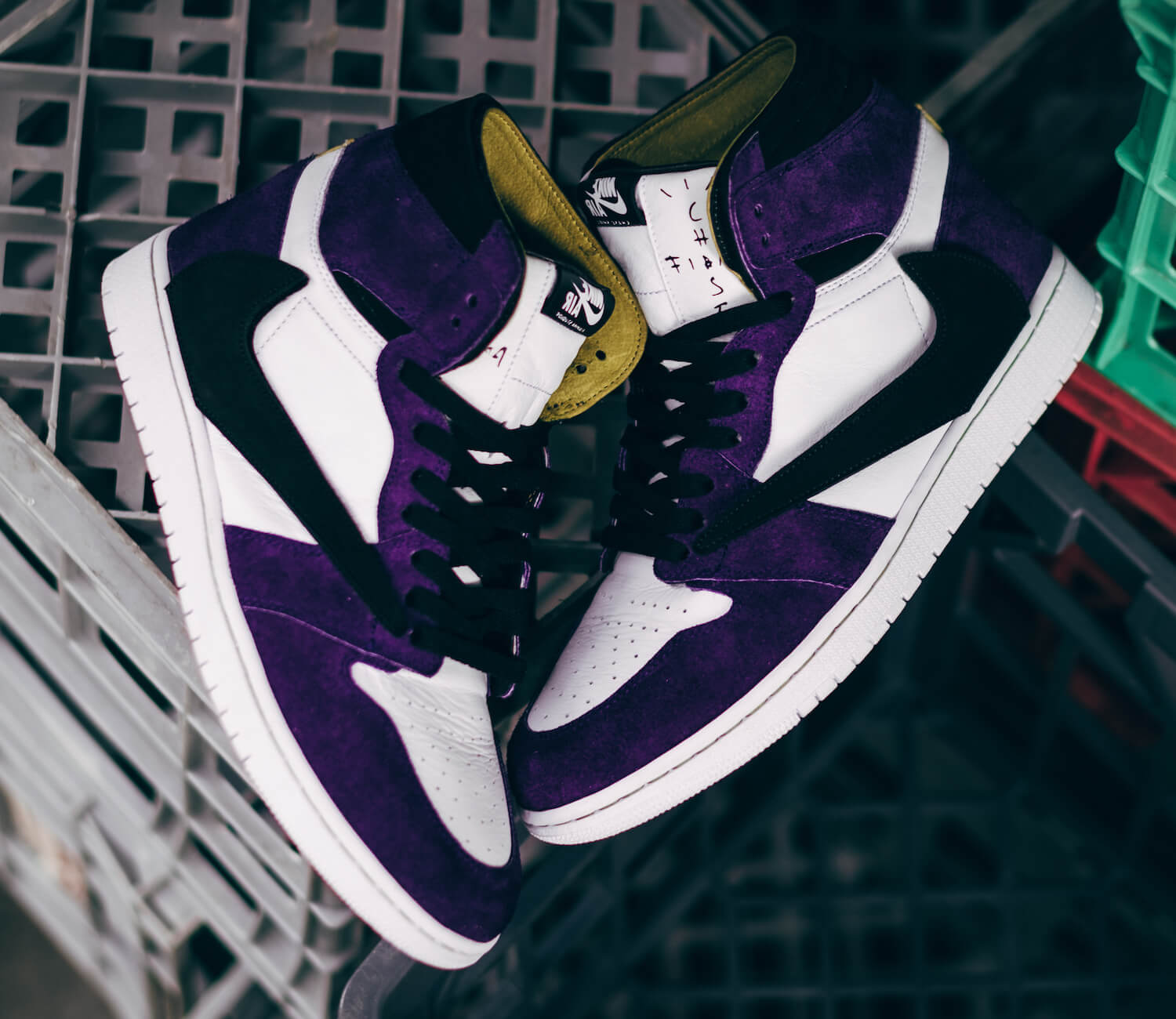 travis scott jordan 1 purple