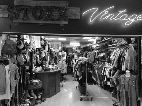 Vintage store in shopping mall vancouver