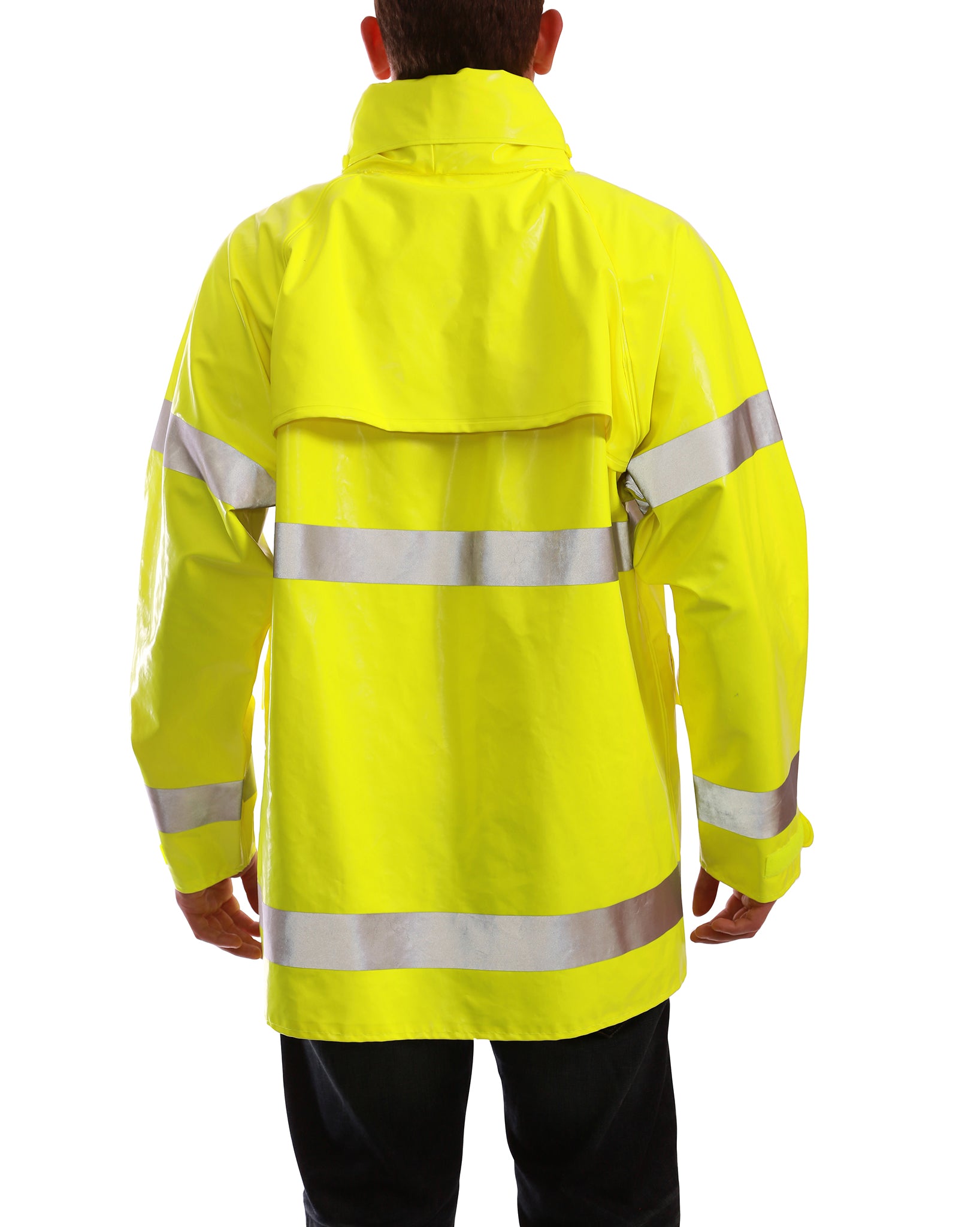 TINGLEY COMFORT BRITE FLAME RESISTANT RAIN GEAR OVERALL SIZE M Facility ...