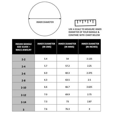 Ashok Jewellers - Checking your bangle size