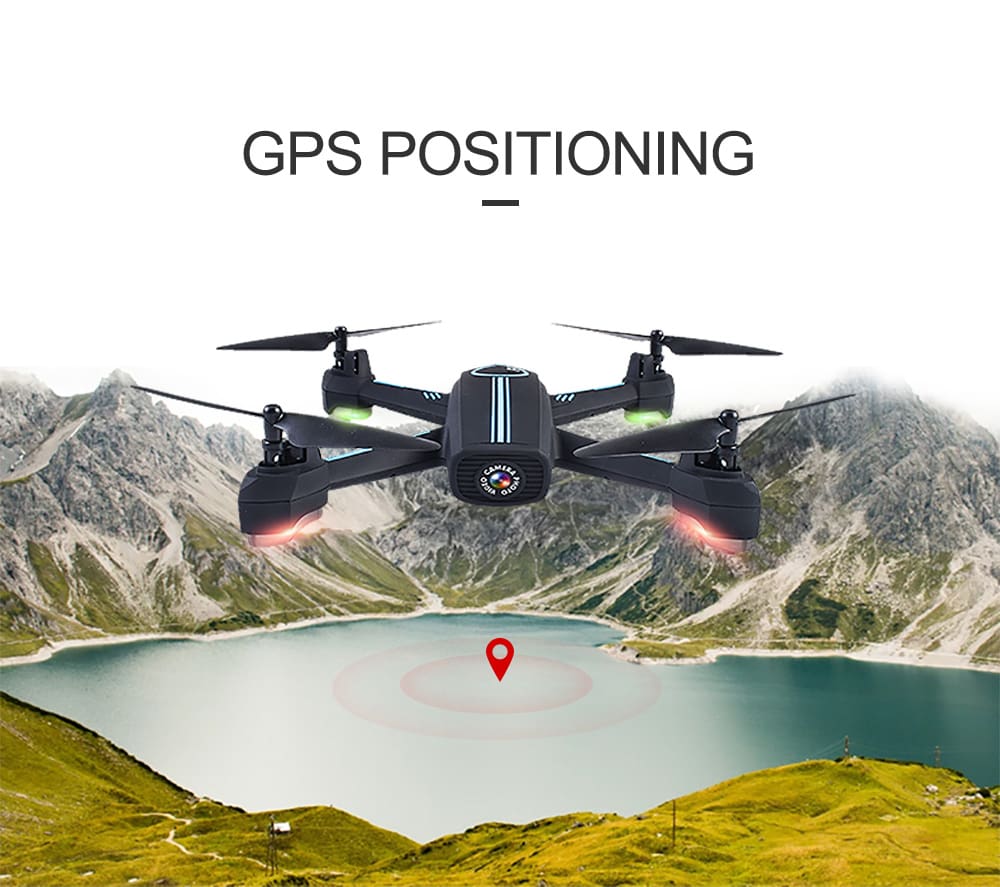 JINXINGDA JXD528 100m Control 720P Altitude Hold / Surrounding / Waypoints / Following FPV RC Drone