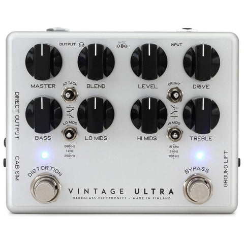 Darkglass Microtubes B7K Ultra v2 Analog Bass Preamp Pedal (Aux-In