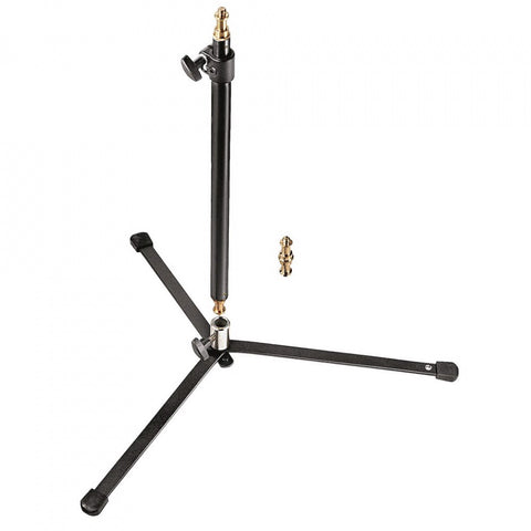 Manfrotto 008BU Black Cine Aluminum Stand w/ leveling legs - 7