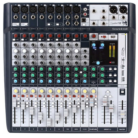 Soundcraft GB2R 16 Channel Rack Mountable Mixer With Rotatable Connector Pod