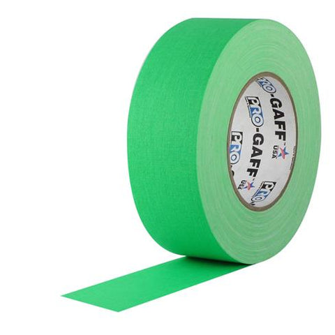 Pro Tapes ガッファーテープ 蛍光イエロー 25mm x 45m カメラ テープ