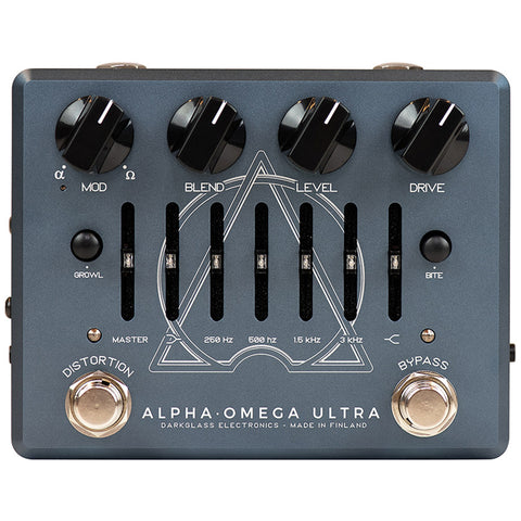 Darkglass Alpha Omega Ultra v2 Bass Preamplifier Pedal – Music