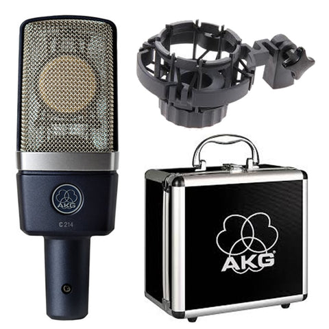 AKG C214 Studio Condenser Mic – Music City Canada