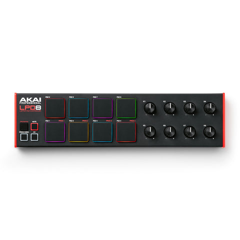 Akai LPD8 Laptop MIDI Pad Controller – Music City Canada