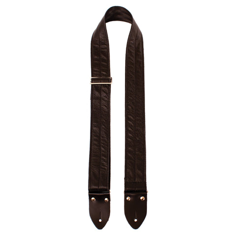 The Classy Line Black Guitar Strap - Perris Leathers