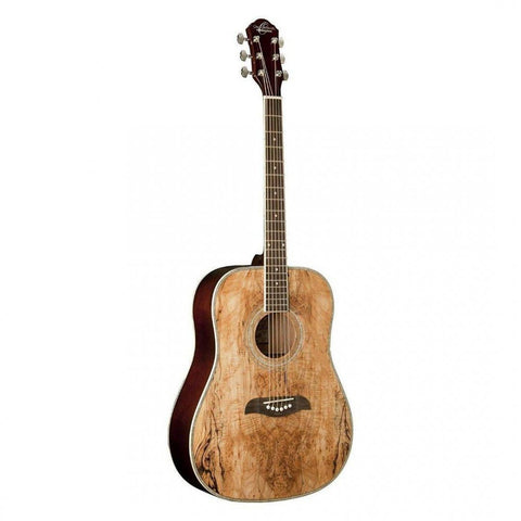 Oscar Schmidt OG10CEFTPB-A Acoustic Guitar Concert Size Thin Body Flam –  Music City Canada