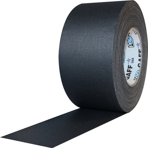 2 Black Pro Gaff Gaffers Tape