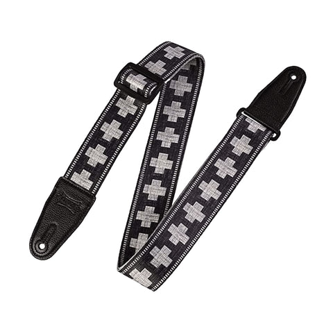 Levy's MS17T05 Suede Guitar Strap - Black