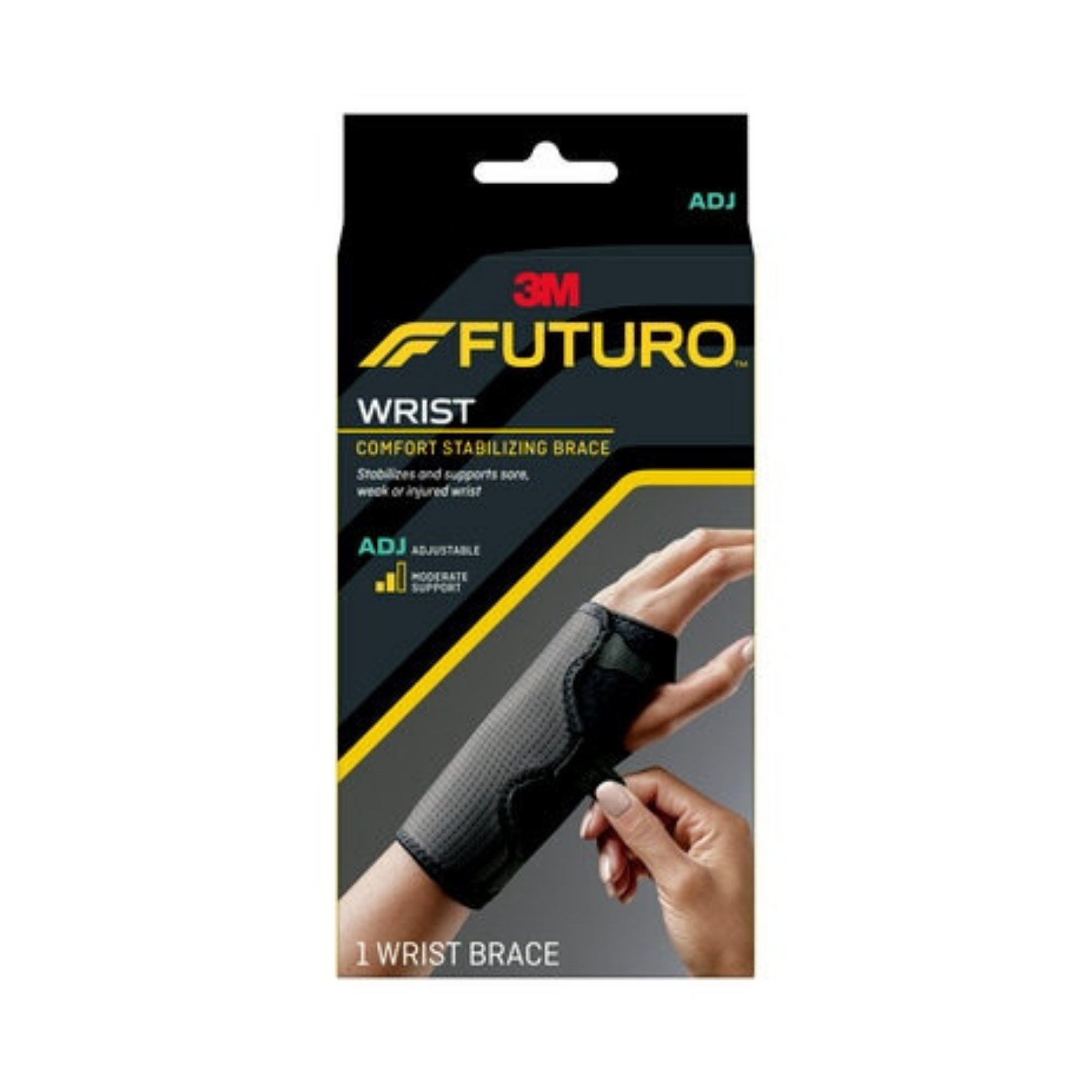FUTURO™ For Her Wrist Support, 95346ENR, Right Hand, Adjustable