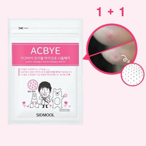 [Sidmool] ACBYE Trouble Micro Needle Patch 1+1 (total 12ea) / K-beauty - BEST BEAUTIP