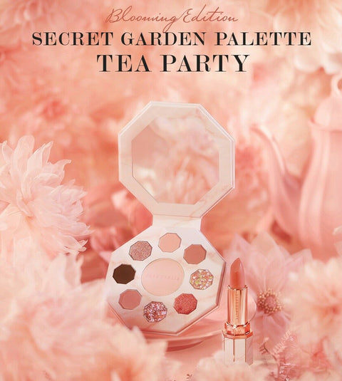 Dear Dahlia Blooming Edition Secret Garden Palette Tea Party 9 8g K Beauty Best Beautip