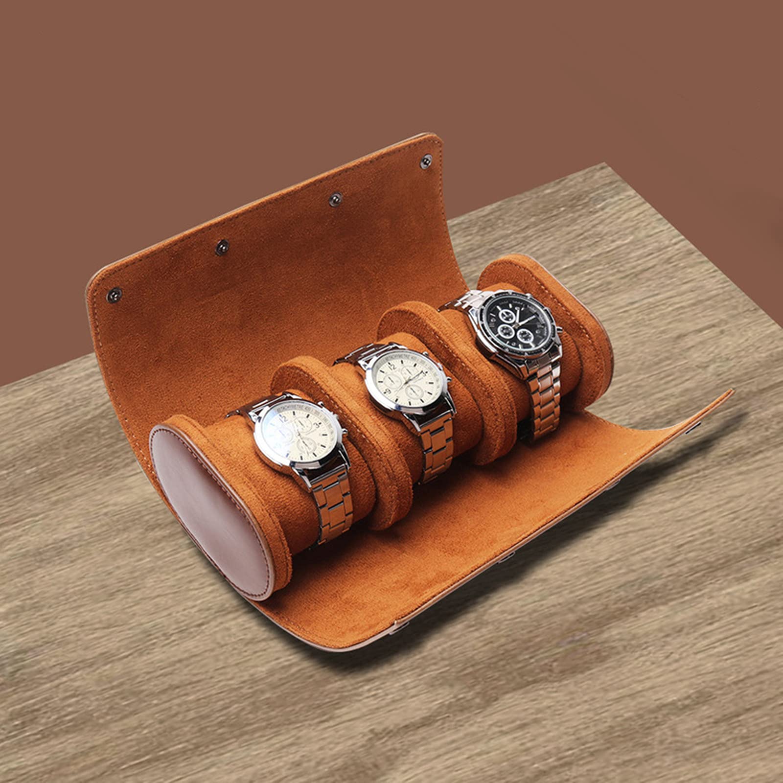 small watch roll travel case