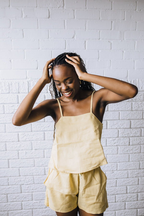 Lemon Cami Top