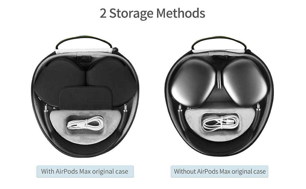 Compact Protective Smart Case for AirPods Max Sleep Model Headphone Case For AirPods