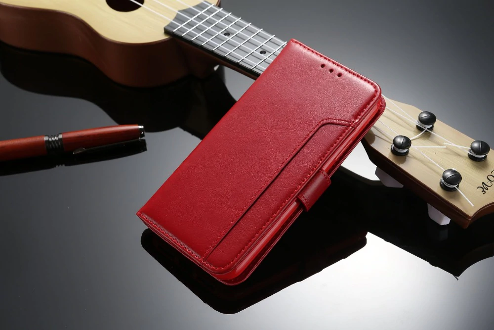 Flip Leather Card Holder Phone Case for iPhone X XR Xs Max 5 5S SE 6 6S 7 8 Plus Wallet Case With Card Slots For iPhone 11 11 Pro Max